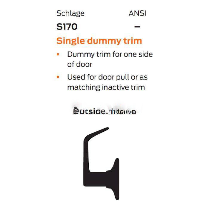 Right Hand S Series Single Dummy Flair Oil Rubbed Bronze Finish