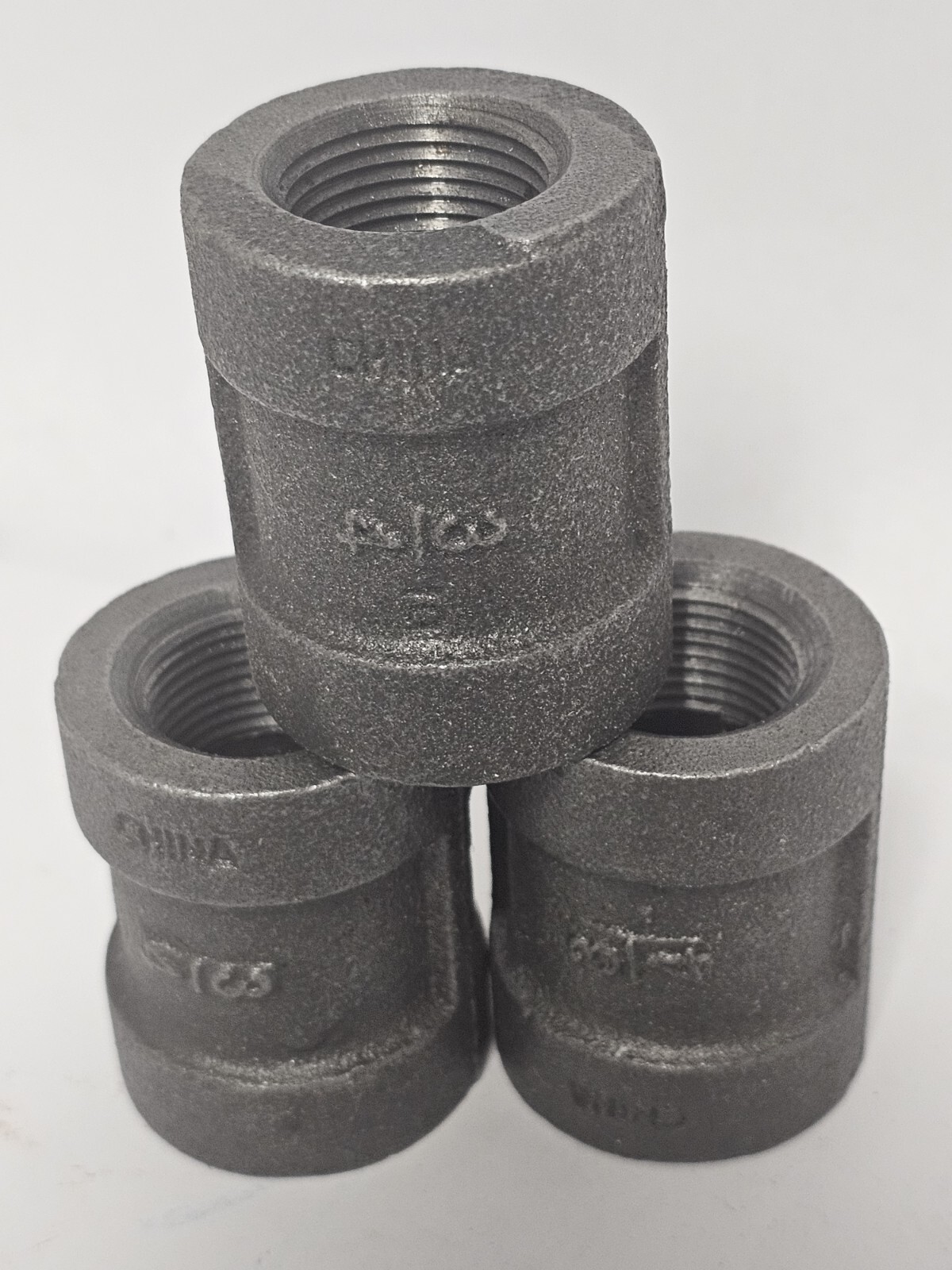 3/4″ NPT 300MI BLACK PIPE FITTING COUPLING/COUPLER PLUMBING /GAS LOT OF 3