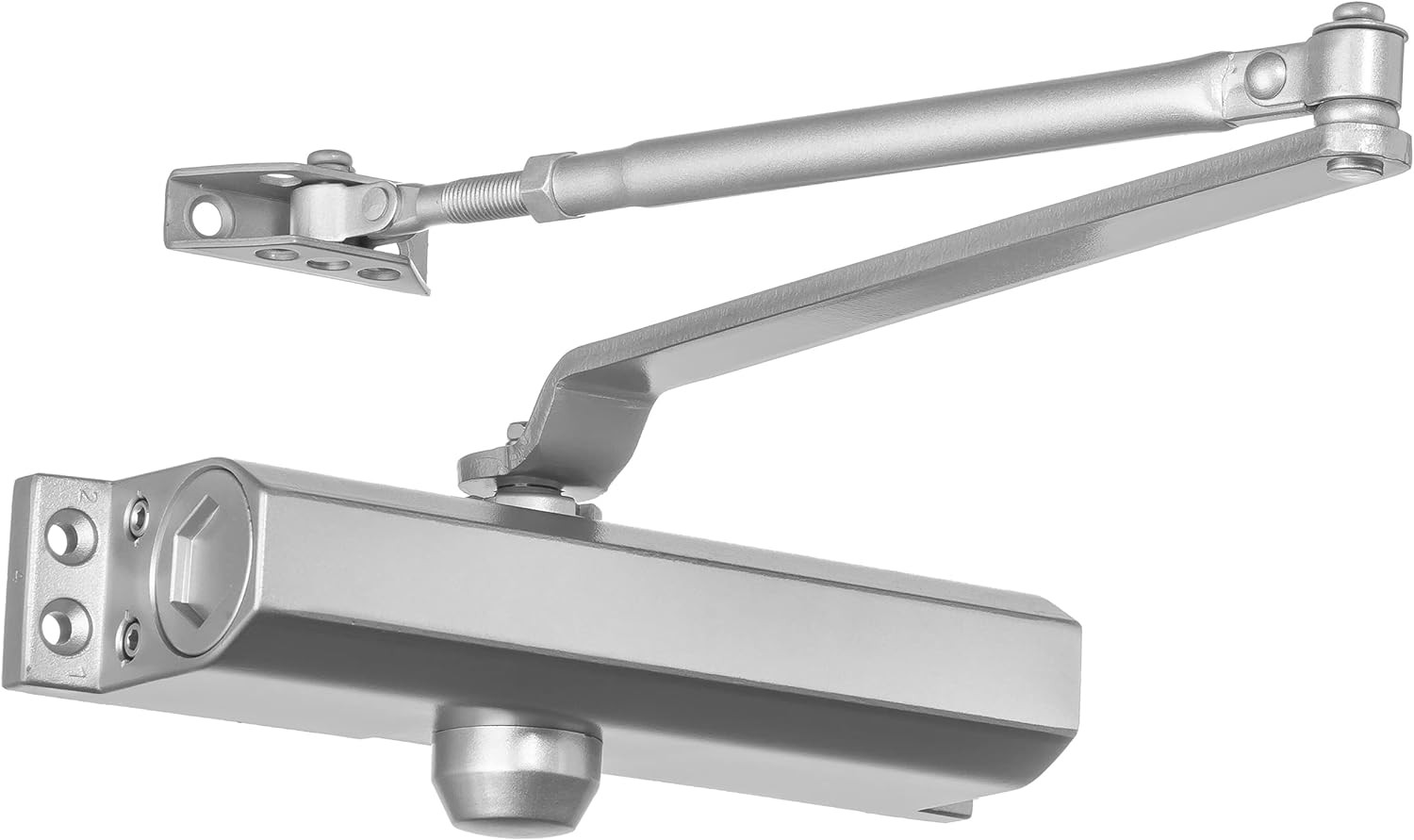 Door Closer, Commercial Hydraulic Closer, Self-Closing, Spring Size 3, Surface M