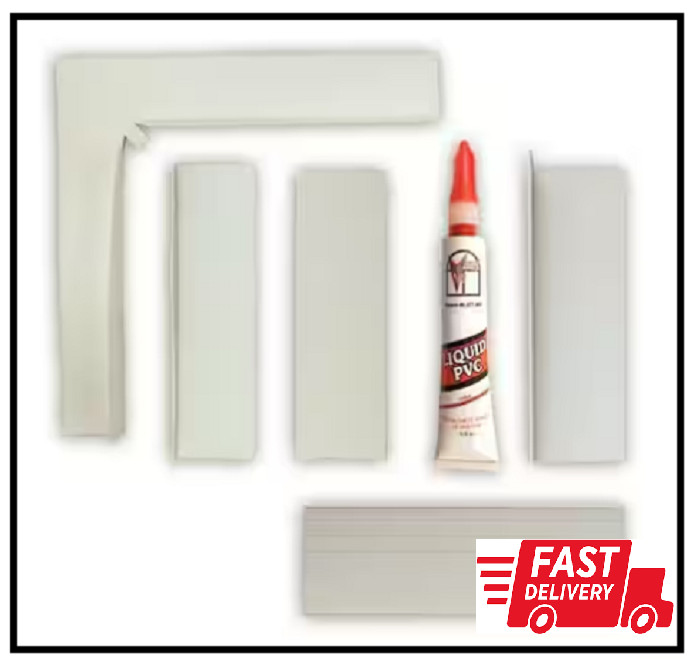 Quick Repair Kit for Vinyl Windows and Patio Sliding Doors Liquid PVC Patch