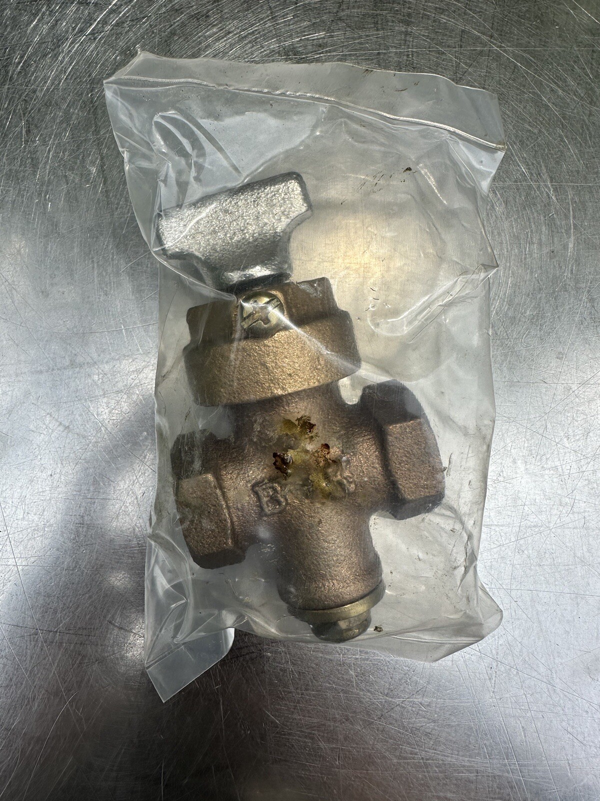 Mueller B&K 105-903 Brass Ground Key Stop & Drain Waste Valve 1/2″ New