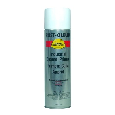High Performance V2100 System Enamel Aerosol, 15 oz Can, White Clean Metal,