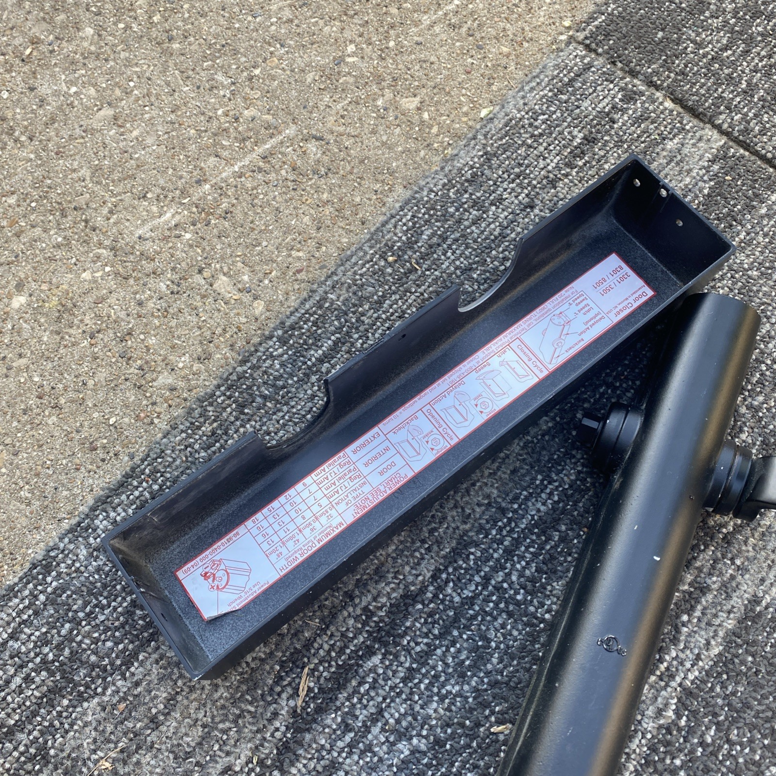 Norton 149A R668 Door Closer Body Only with Arm