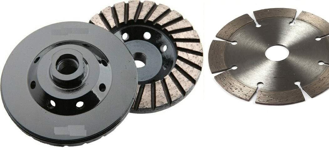 4″ 4.5″ 5″ 6″ 7″ Diamond grinding cup saw blade for stone concrete granite