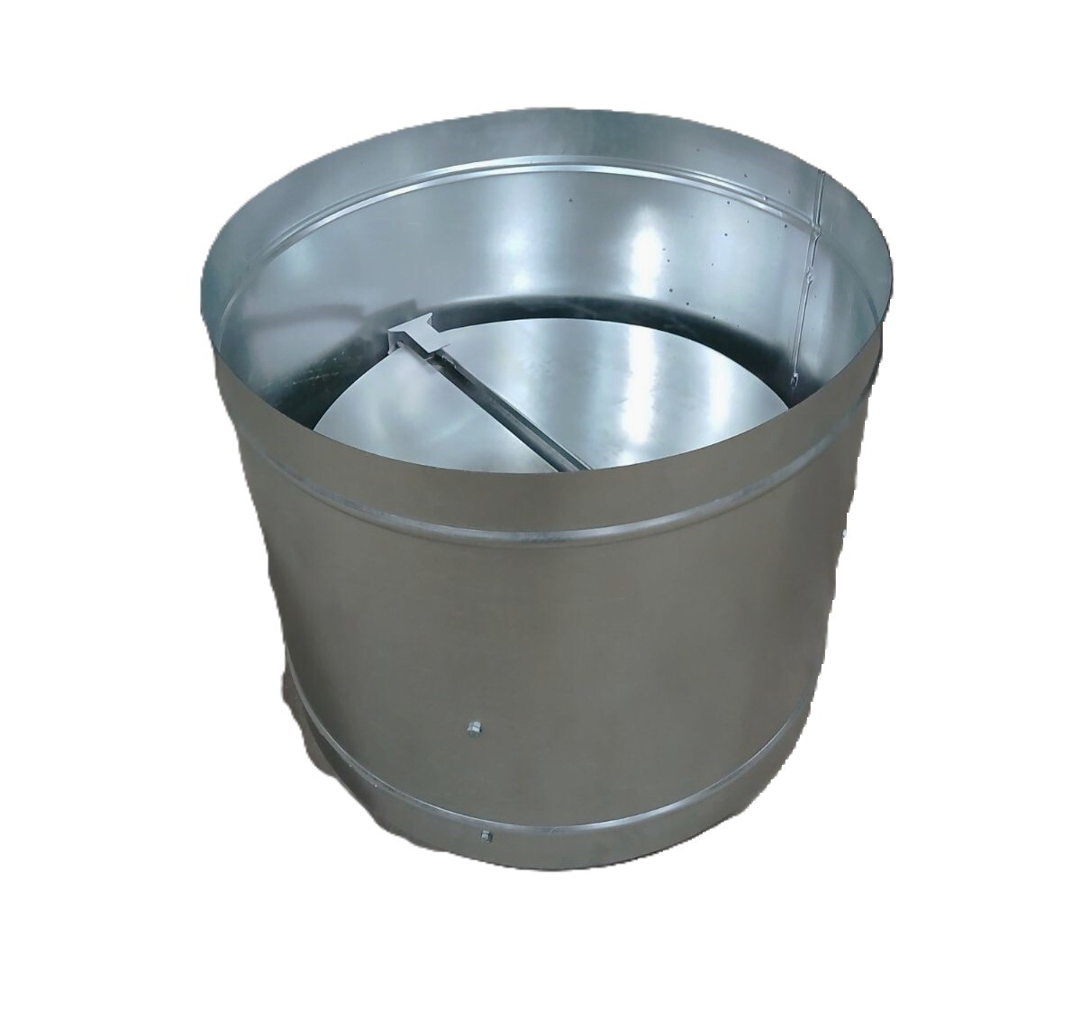 Paint Spray Booth Exhaust Stack Kits – 20′ Pipe, Damper Cap, Flange, Collar