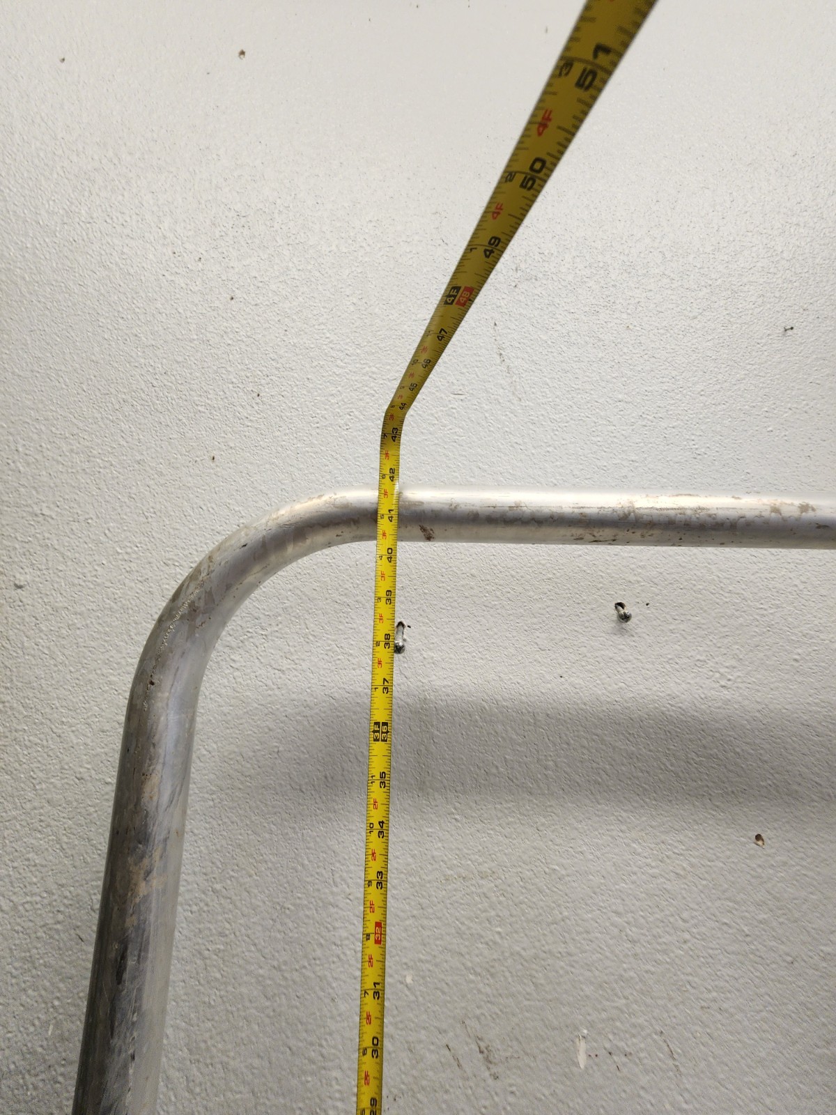 (2) Cotterman Aluminum Bolt-On Railings 42″ H x 24″ L