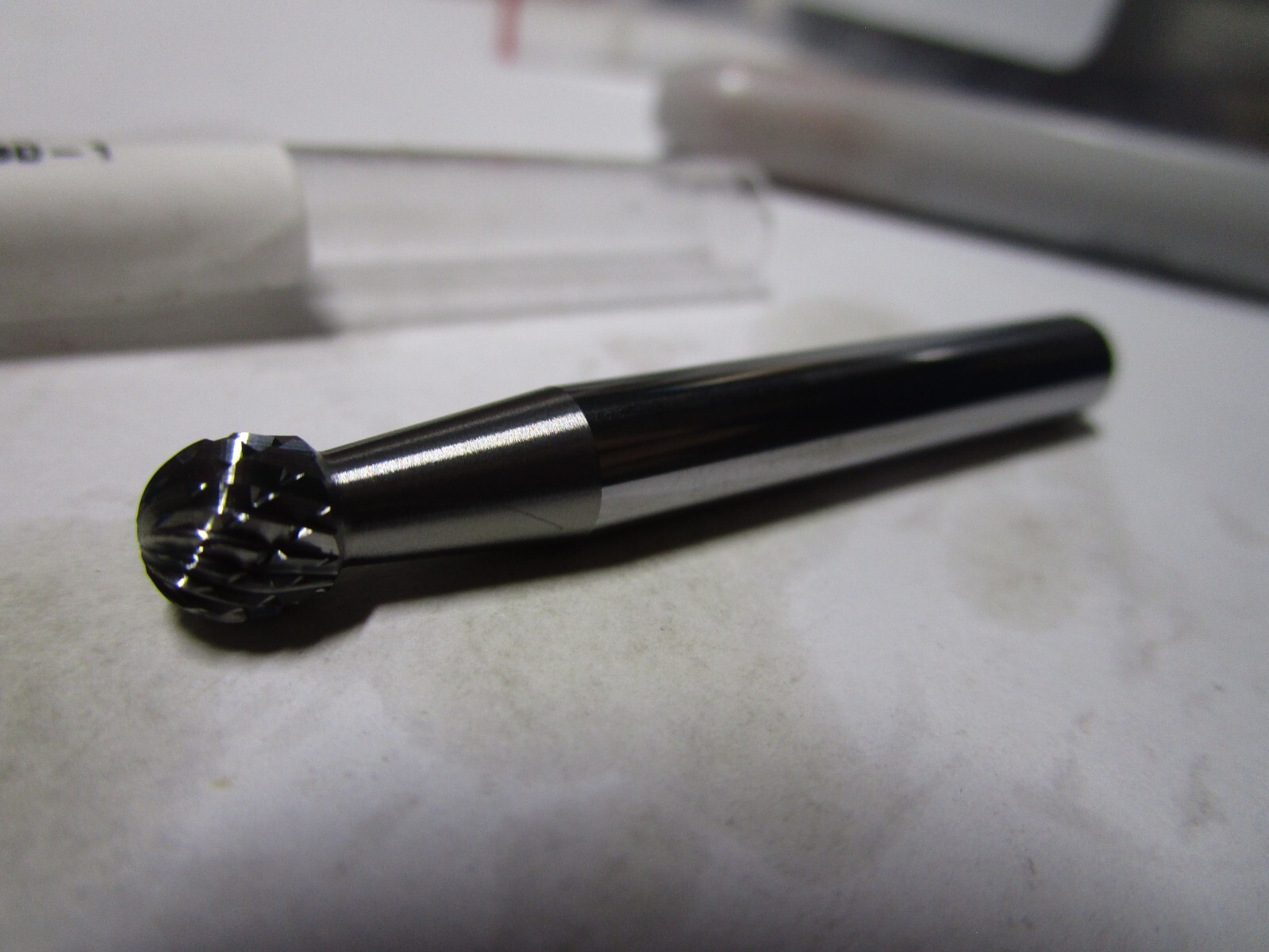 1/4″ x 7/32″ 1/4″ Shank Dia Blackstone® SD-1 Ball Nose Double Cut Carbide Burr
