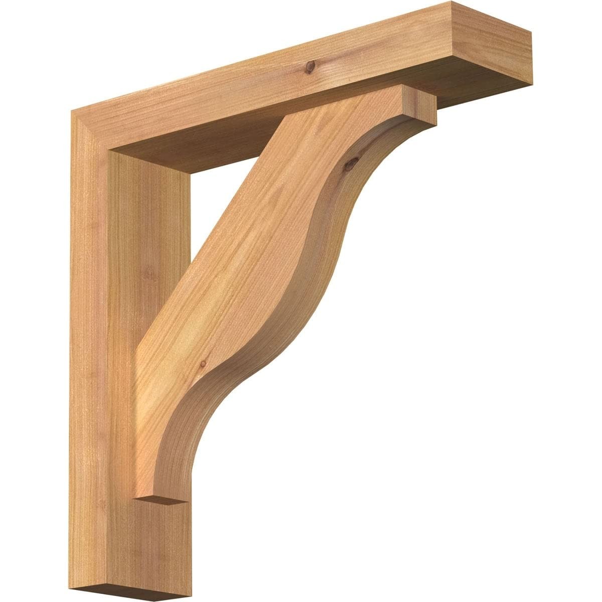 Ekena Millwork Bkt0806X22X34Fst05Sdf Funston Block Smooth Bracket