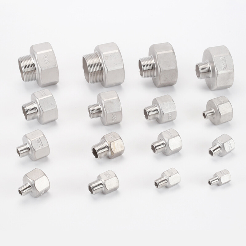 304 Stainless Steel Direct Fittings BSP Thread Male/Female Connector 1/8″3/8″~2″