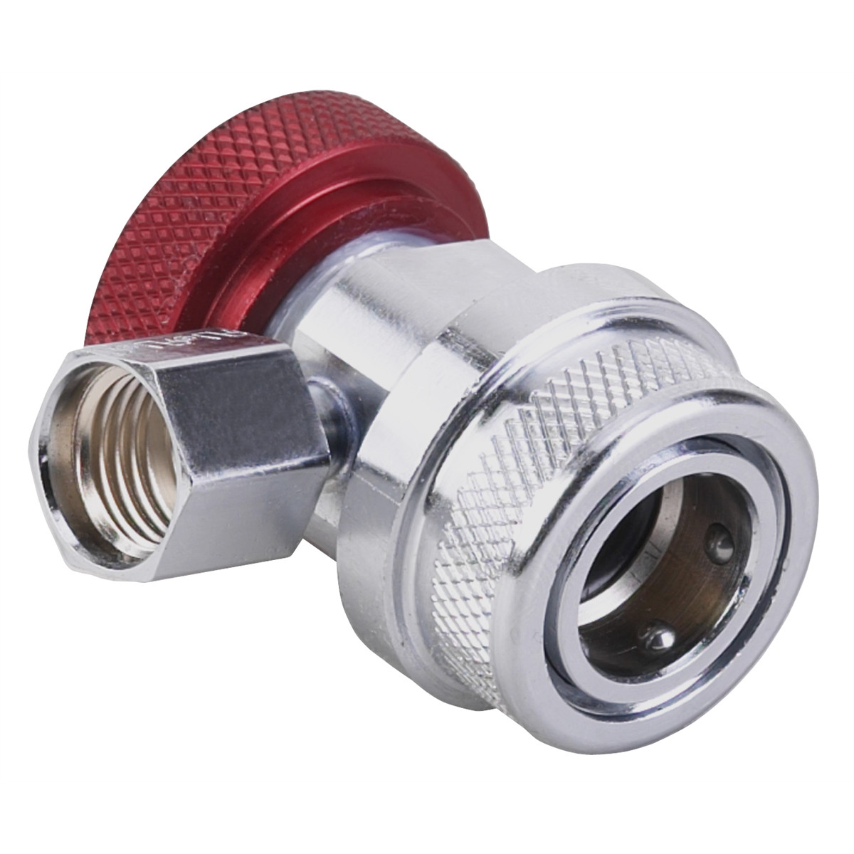 Robinair High-side manual coupler, red actuator for R-134a 18191A