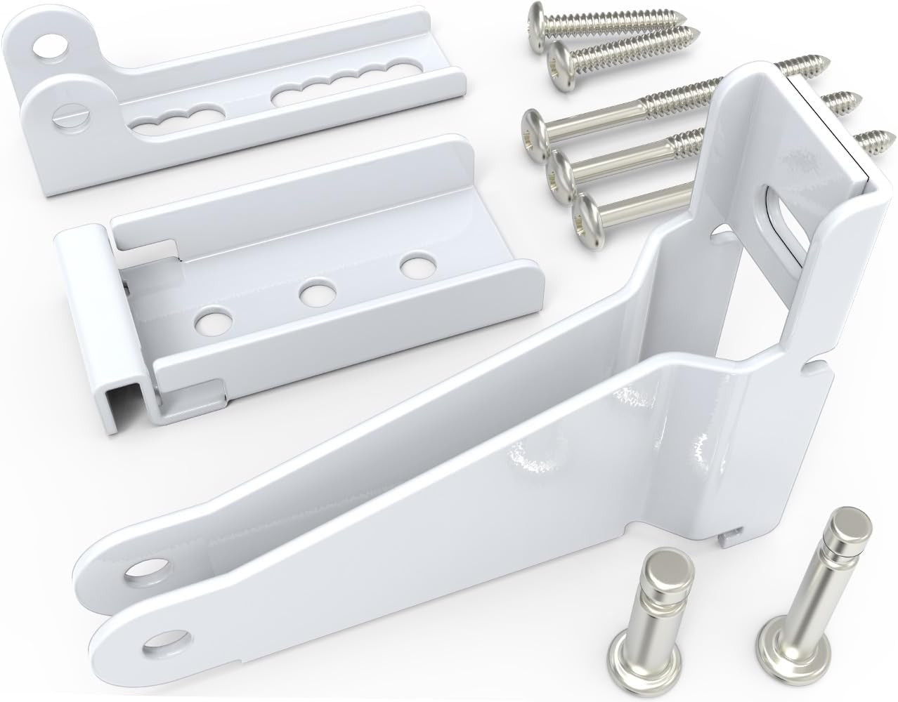 Reinforced Storm Door Closer Bracket Kit Compatible with Andersen, Emco, Larson,