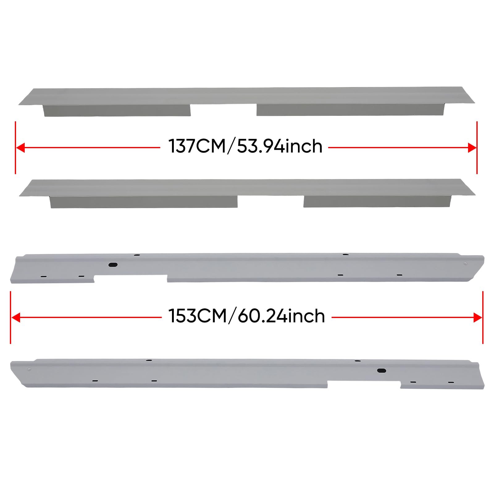Inner Outer Rocker Panels Chevy Equinox GMC Terrain 2010-2017 Driver Passenger