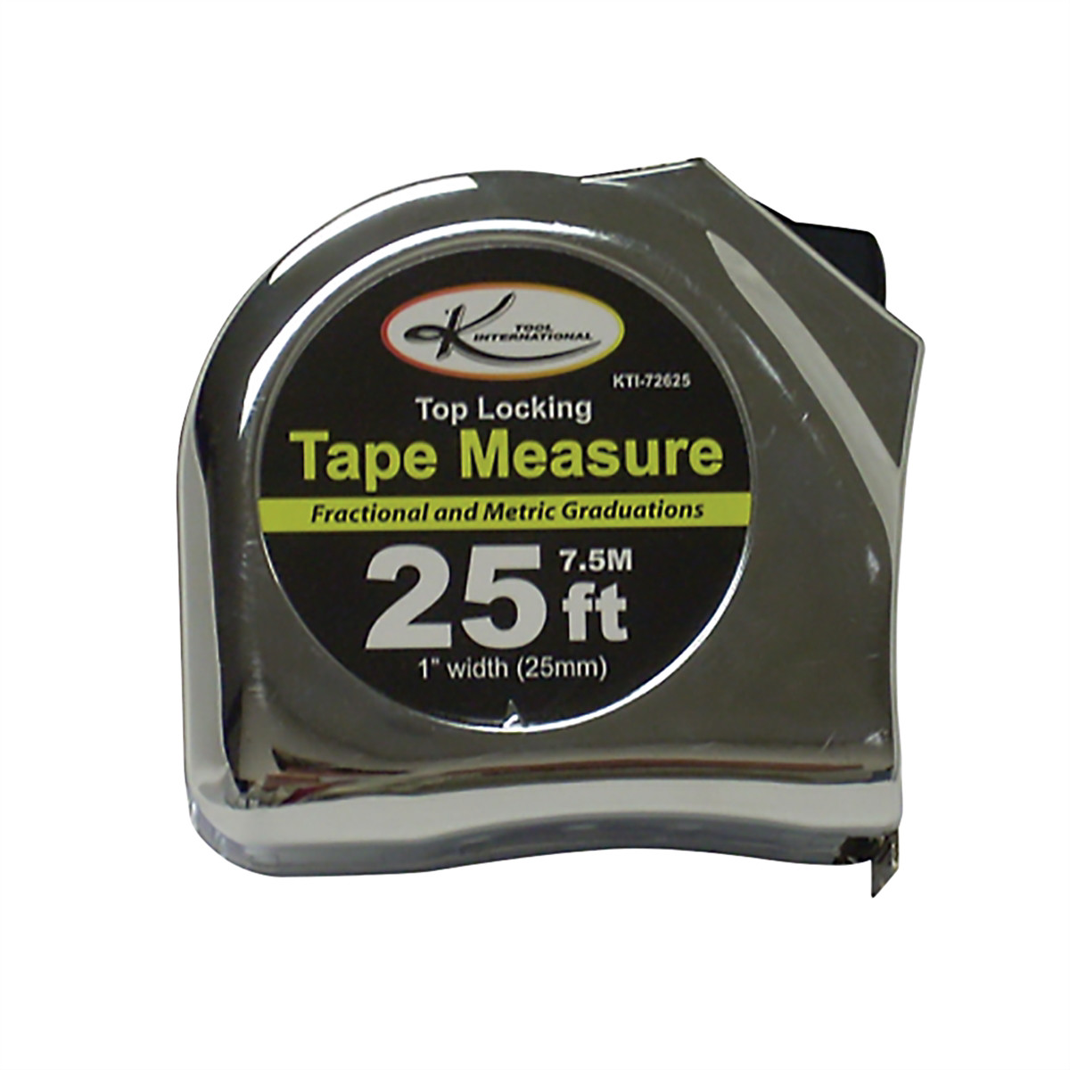K Tool International 1″ WIDE 25′ SAE/MET TAPE MEASURE 72625
