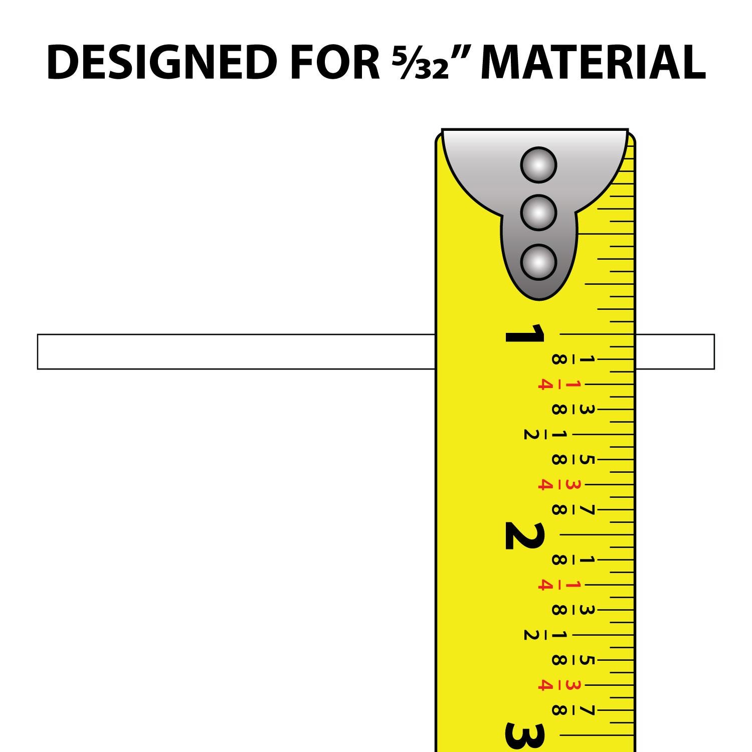 Outwater Aluminum J Channel Fits Material 5/32 Inch Thick Clear Anodized (Satin)