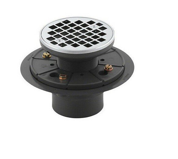 Kohler K-9135-Cp 1-1/2 ” Dia., Brass, Pvc, Chrome Finish, Tile-In, Shower Drain