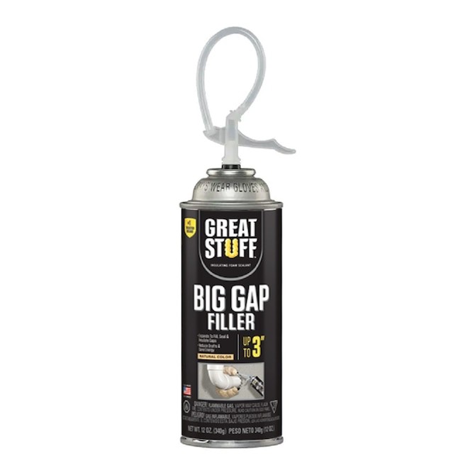 GREAT STUFF Big Gap Filler 12.0-oz Straw Indoor/Outdoor Spray Foam Insulation