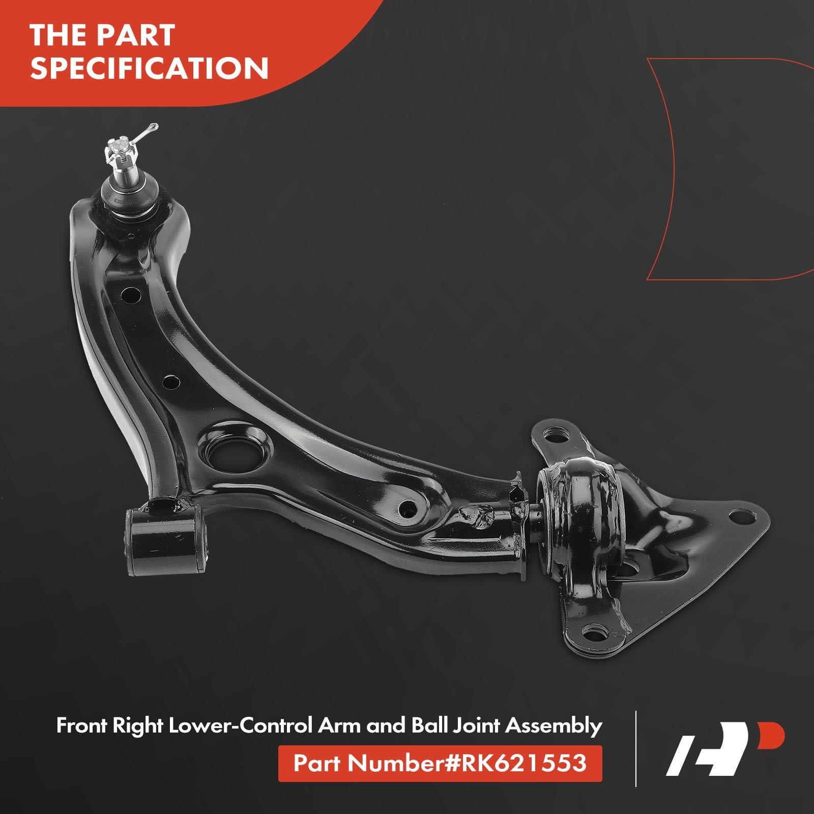 2x Front Lower Control Arm w/ Ball Joint Honda Fit 2009-2013 Insight 2010-2011