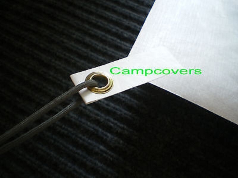 4 UL Self Adhesive DuPont Tyvek Grommet Tabs use w/ Homewrap Camp Ground Sheets