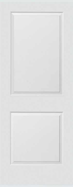 Carrara 2 Square Raised Panel Solid Core Molded Interior Doors – Slabs & Prehung
