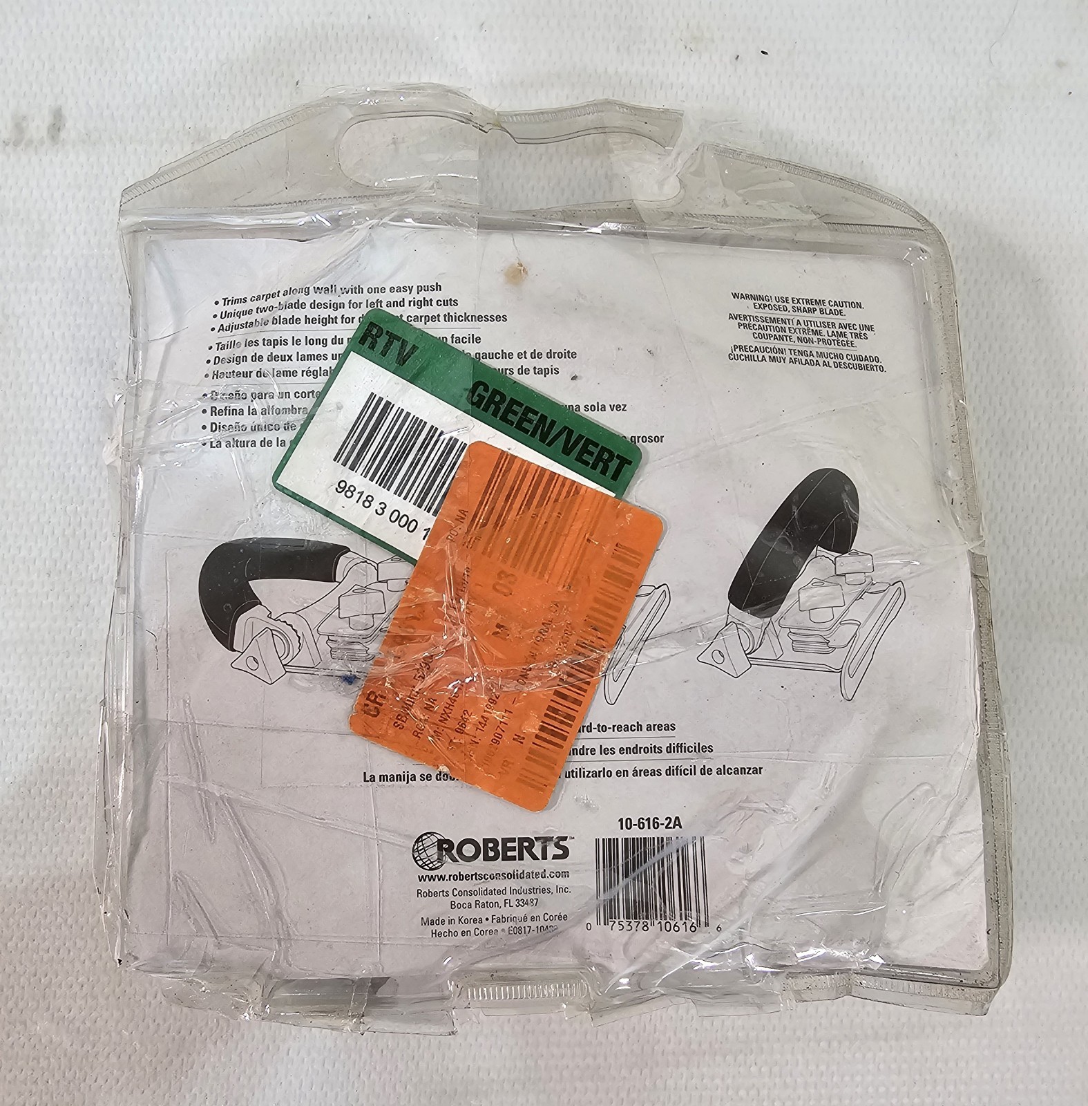 Roberts 10-616-2A Carpet Trimmer