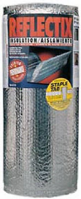 ST24025 Double Bubble Reflective Foil Insulation 24″ x 25′ w Staple Tab – 4 Pack