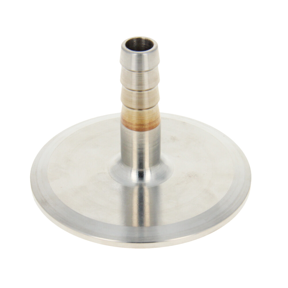 Clamp Hose Barb Adapter Flange 30~75mm to 1″~1/4″ Hose Sanitary Fitting 1/2Pcs