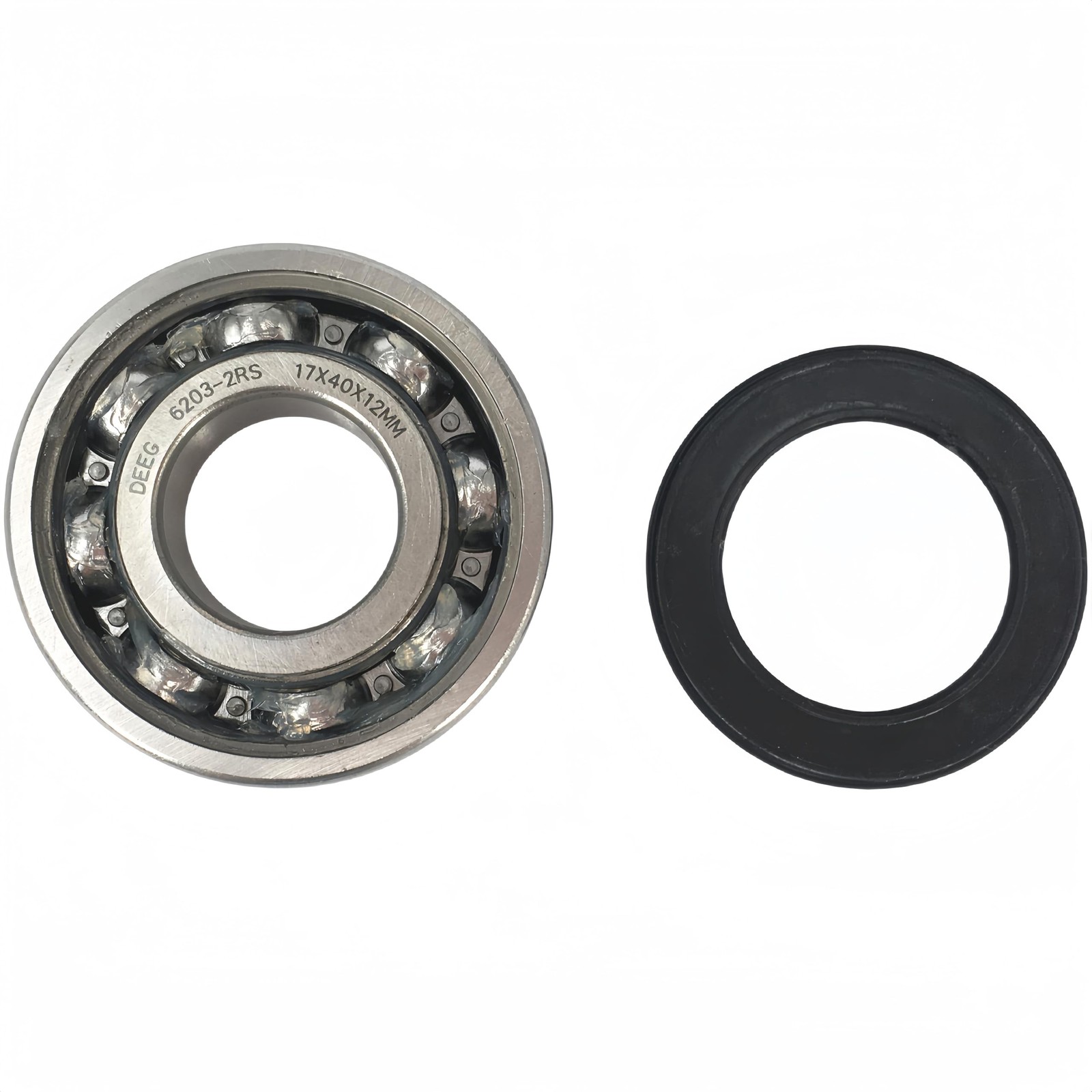 DEEG 10 Pcs 6203-2RS Pool Motor Bearings 17x40x12mm Replacement for Pentair W…