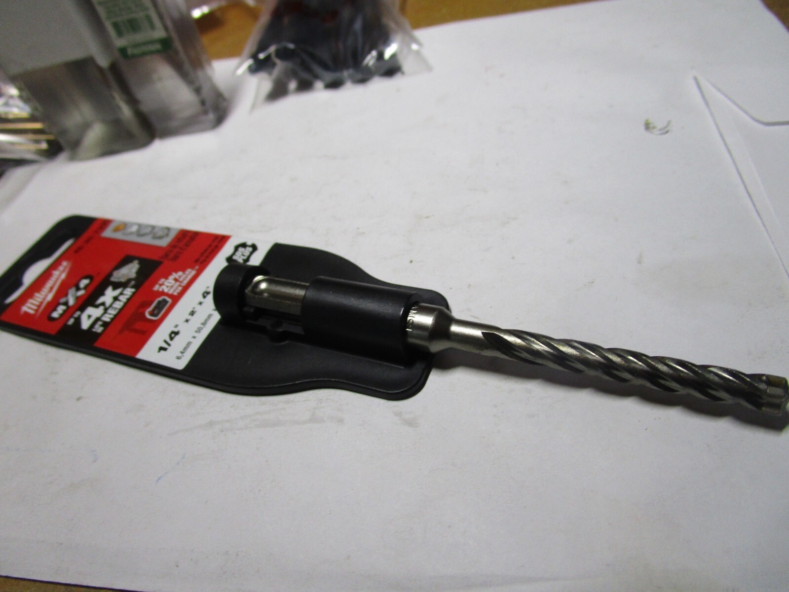 Milwaukee SDS-Plus MX4 1/4 in. x 2 in. x 4 in.