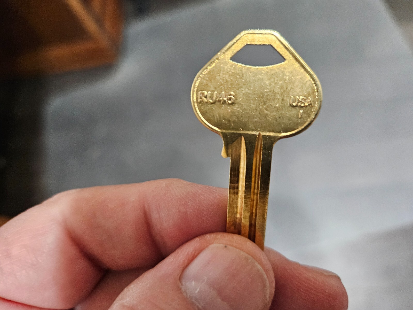 4-PACK US Lock Russwin RU46 Blank Keys US21RU46