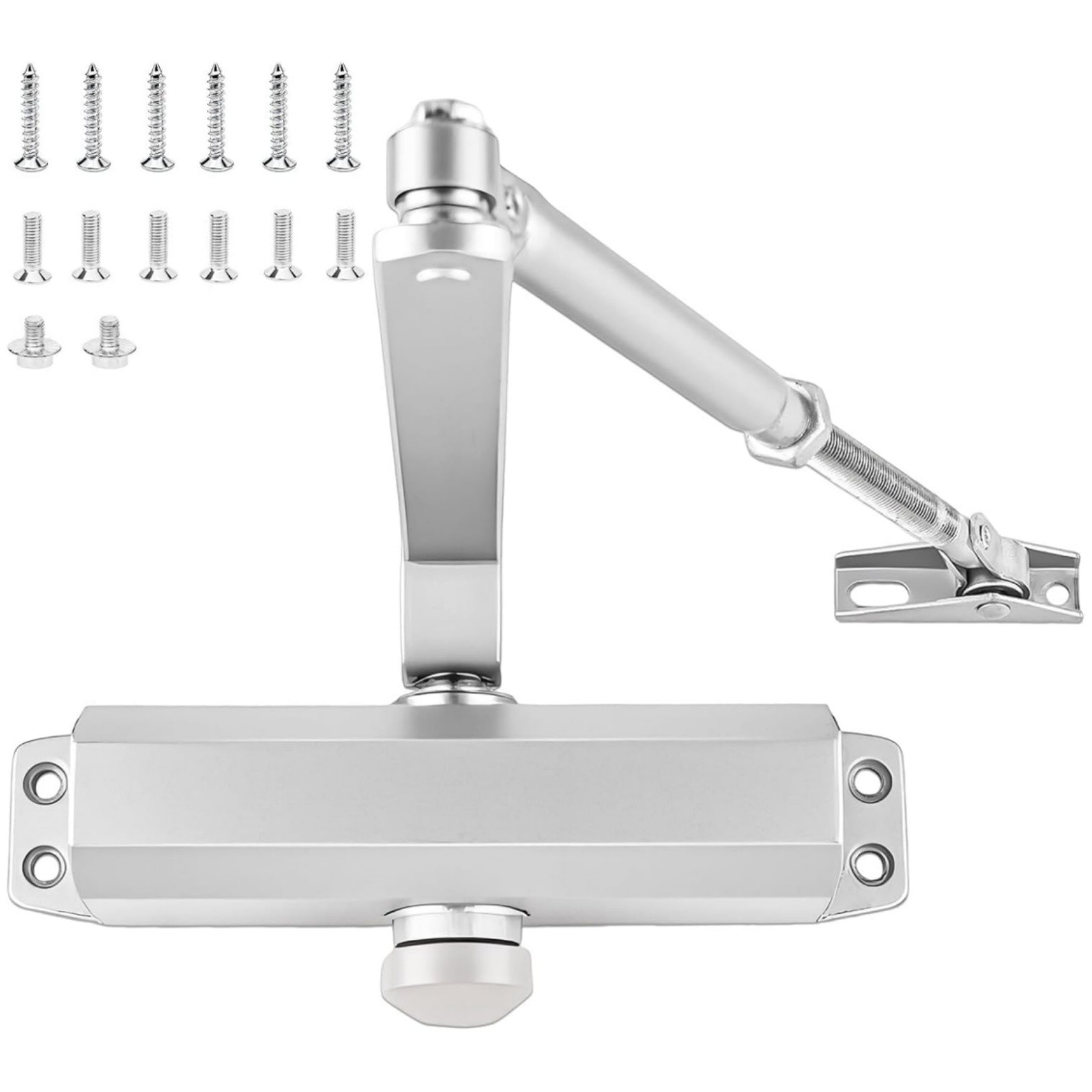 Commercial Door Closer Heavy Duty Residential Hydraulic Auto DoorCloser 187lb
