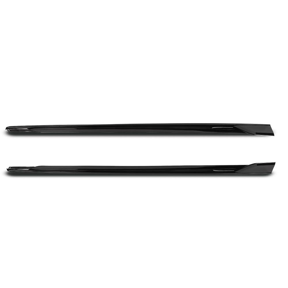 Side Skirts Pair for BMW G06 X6 M Sport Bumper 2020-2025 Gloss Black