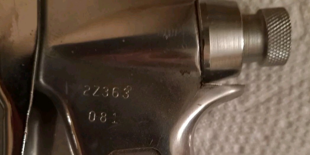 Vintage SPEEDAIRE 2Z363 Spray Gun Non Bleeder Type | 25-50 psi