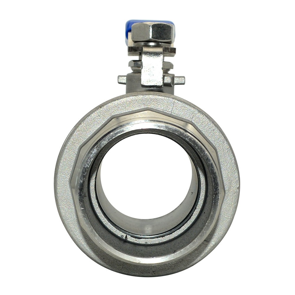 2″ 1/2″ 1″ NPT Male MM Thread Full Port 2 piece Ball Valve Stainless Steel 304