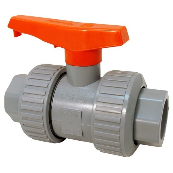 NIBCO Chemtrol U51TB-V Ball Valve Model D, Universal End, 1-1/2″, 250psi, Vented