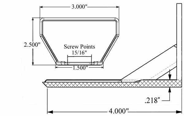 Snow Guards Metal Roof SnoBlox® Ace 20 pcs with Screws & Sealant
