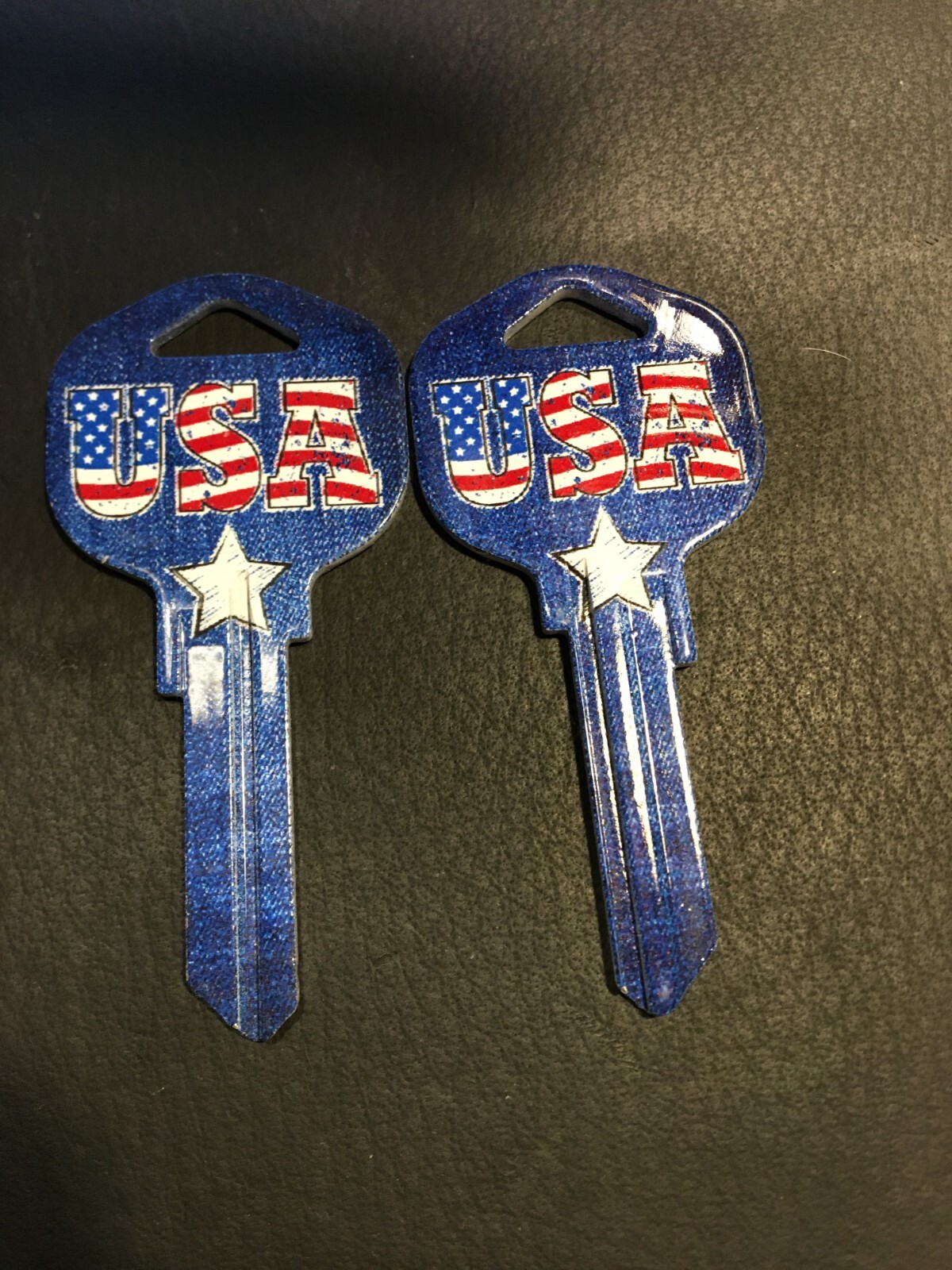 USA  HOUSE KW1 XL KEY BLANK LOT OF 2 oversized 