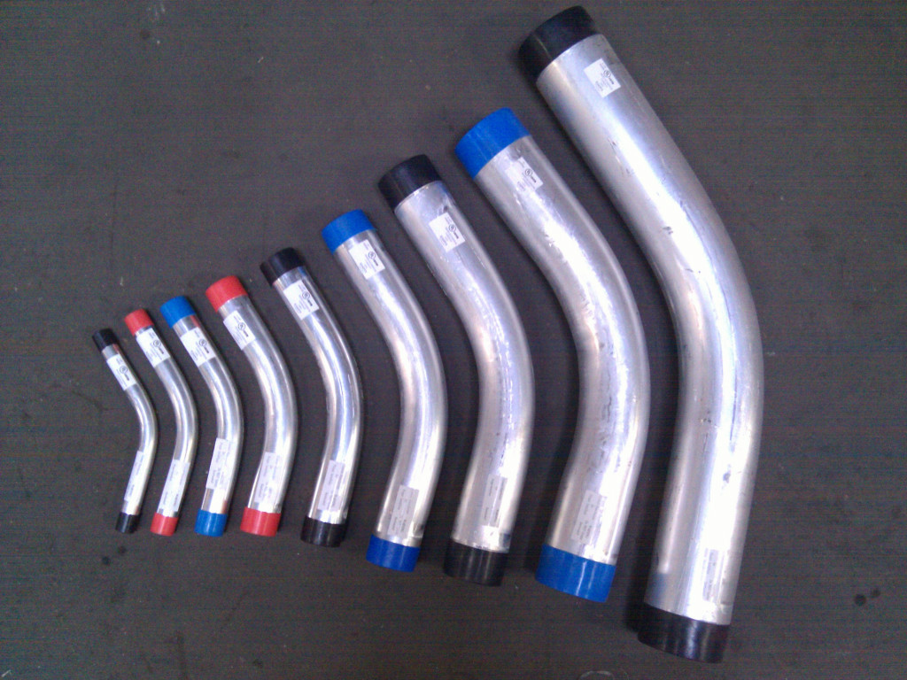(1 pc) Aluminum Rigid Conduit Elbow 45 Degree 2″
