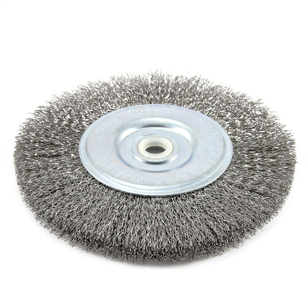 Forney Industries Wire Wheel, Crimped, 6 in x .012 in x 1/2 in – 5/8 in Arbor 7