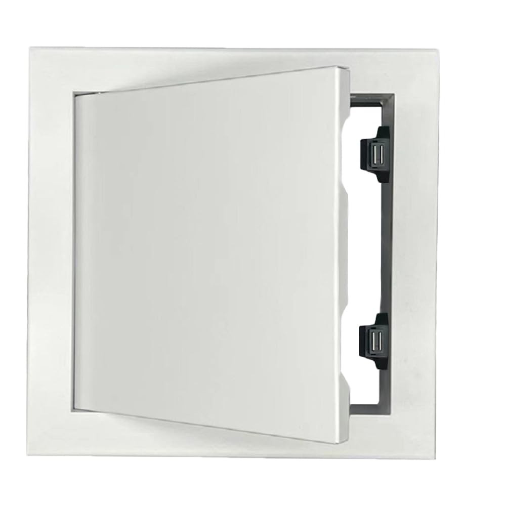 White Aluminum Alloy Access Door Panel 10×10 Inch Drywall Wall Ceiling