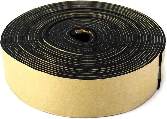 QWORK Pipe Wrap Insulation, Waterproof Foam Insulation Tape Adhesive for Hot or