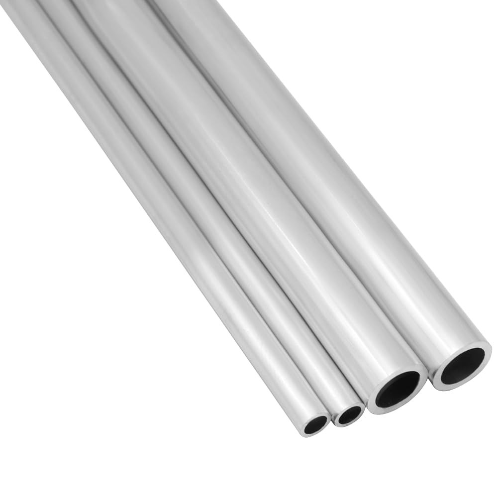 JoyTube 6061 Aluminum Tubing 5/16″ (8mm) OD x x 1/4″ (6mm) ID