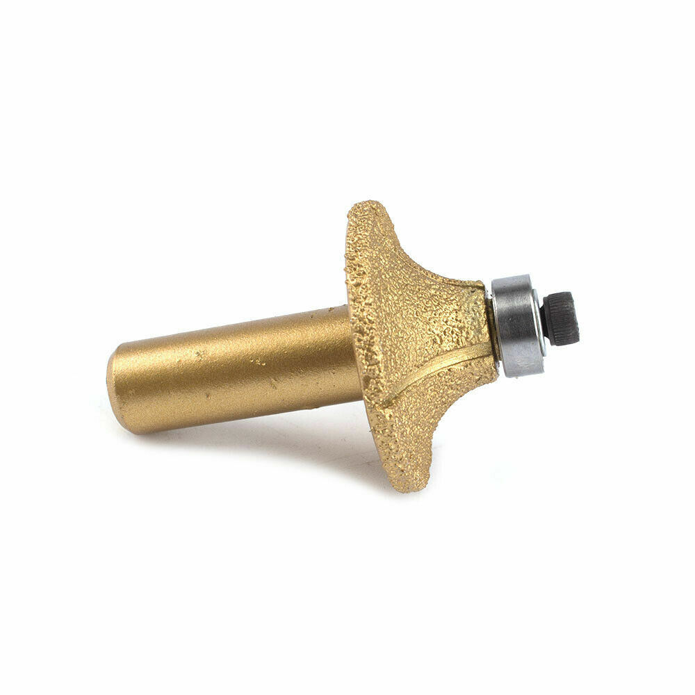 B10 Demi Bullnose Router Bit 1/2″ shank glass marble 5/8″-11 grinder drill chuck