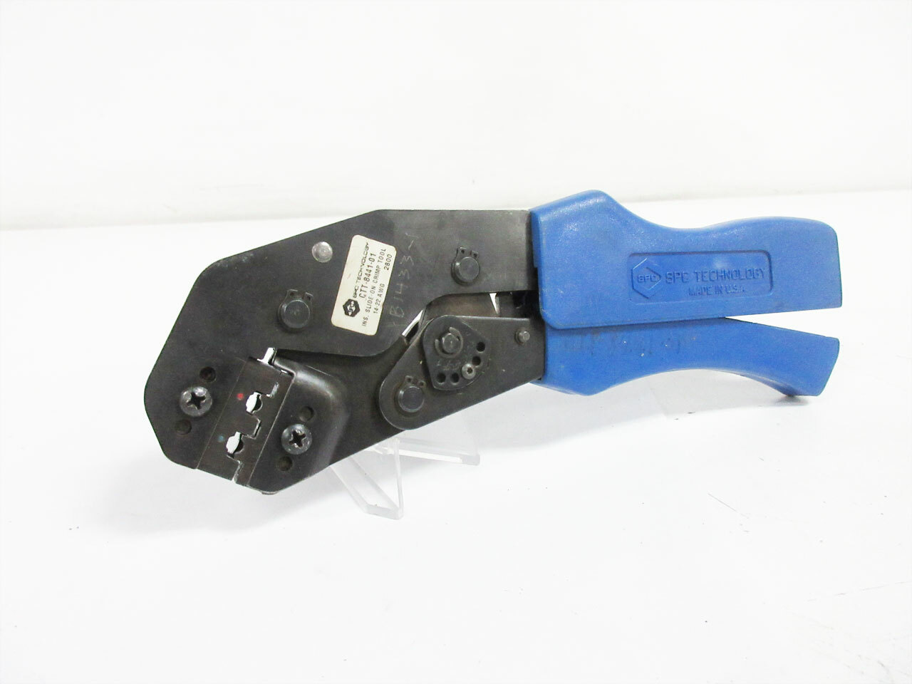 SPC TECHNOLOGY CTT-8441-01 HAND CRIMP TOOL 22-14 AWG ~ DURATOOL