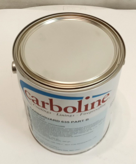 Carboline CarboGuard 635 Part B Epoxy Coating Color 0908 Light Gray 1 Gallon