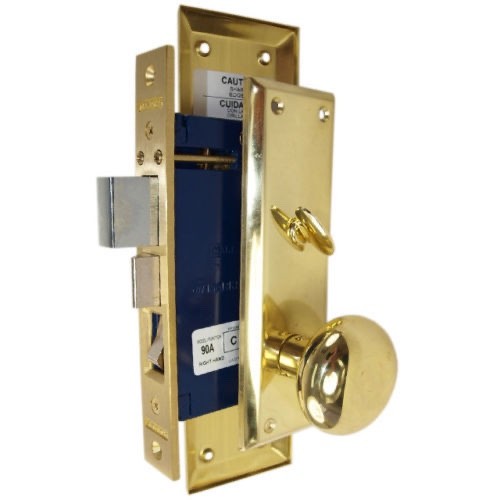 Marks Apartment Entry Right Hand Entry Mortise Lockset W/Deadbolt Metro 91A/3-X