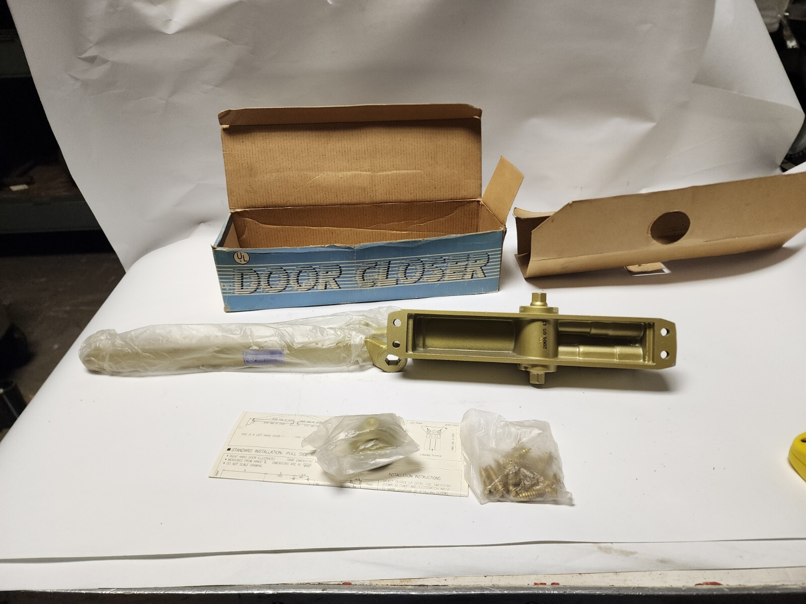 Unbranded Commercial Door Closer Heavy Duty Residential Hydraulic Auto Gold