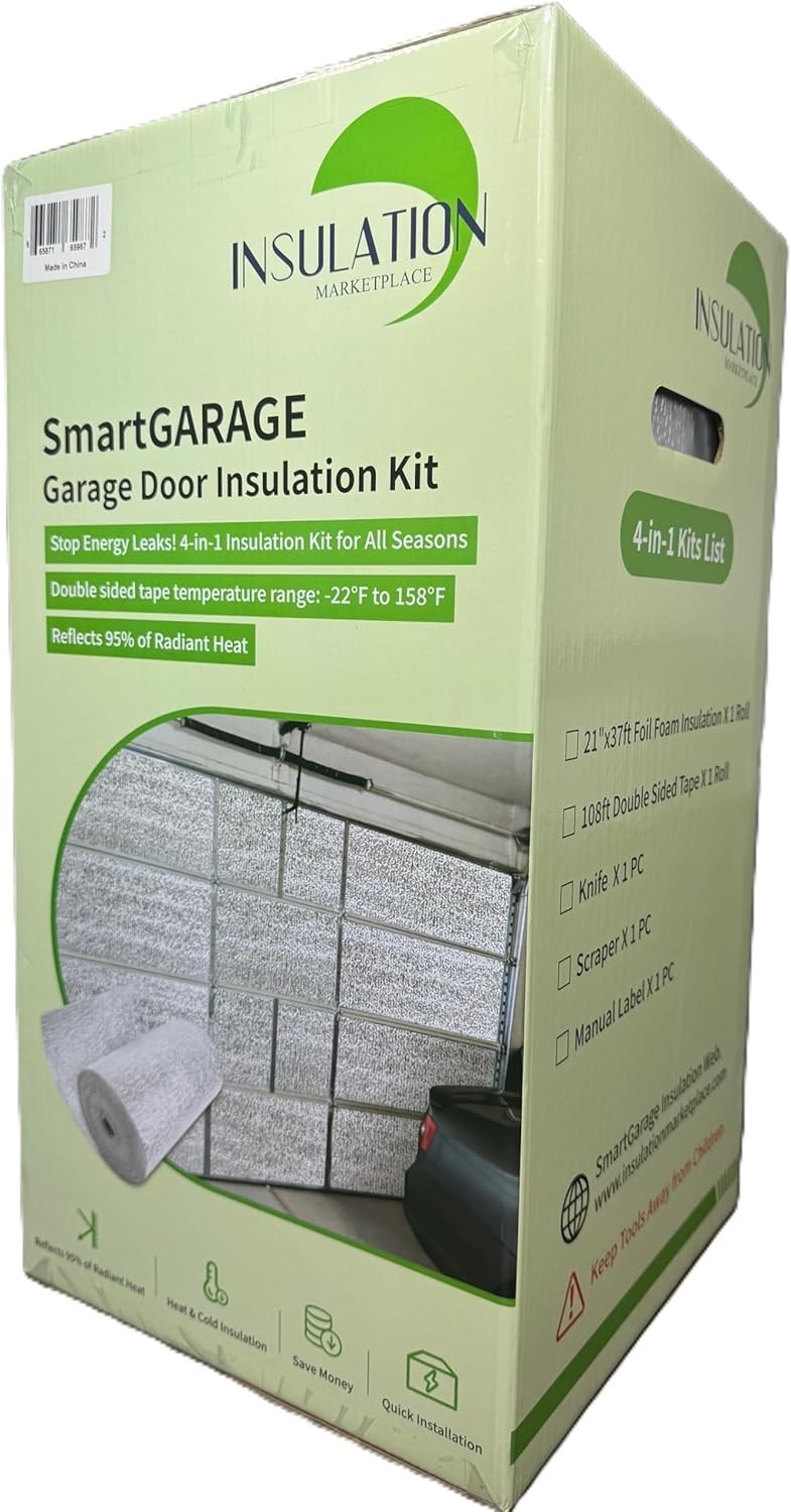 SmartGARAGE – Reflective Garage Door Insulation Kit