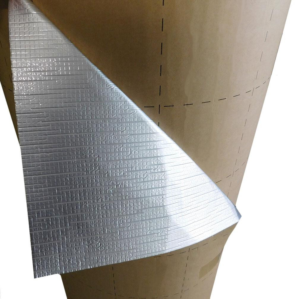 4X50 Aluminum Foam Neoprene Sheet Self-Adhesive Backed Reflective Insulation 5MM