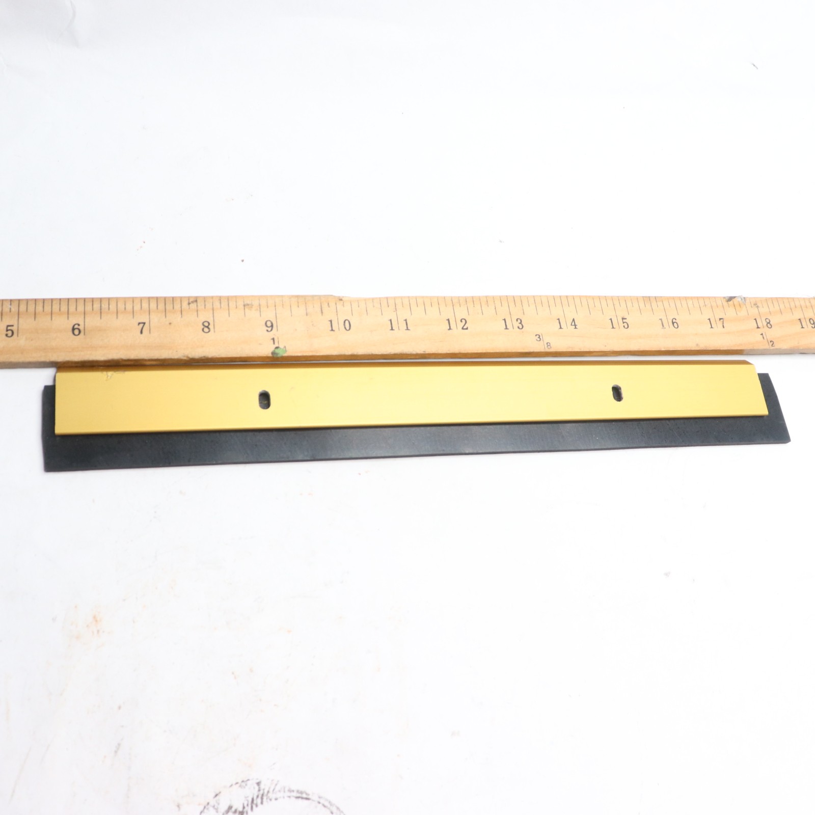 Assa Abloy Plate Door Sweep Aluminum Brass 1/4″ x 24″ 315GN12
