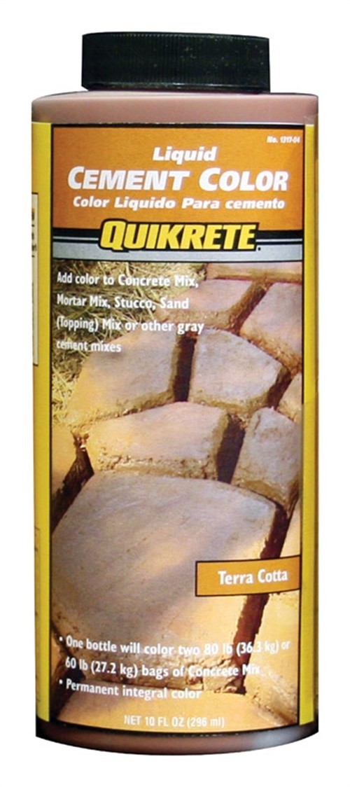 Quikrete Liquid Cement Color 10 oz Terra Cotta
